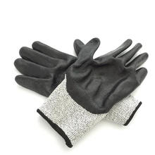 Food Grade Level 5 HPPE Max-flex Ultimate PU Palm Cut Resistant Work Gloves